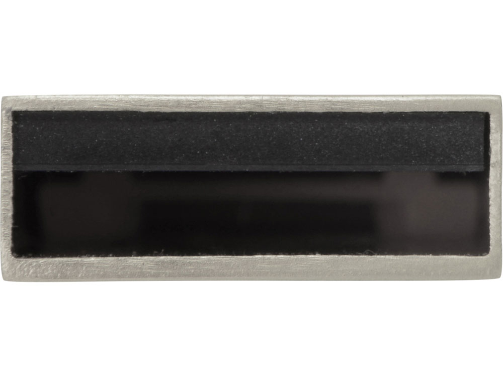 USB 2.0-флешка на 32 Гб с мини чипом и круглым отверстием, серебристый-4