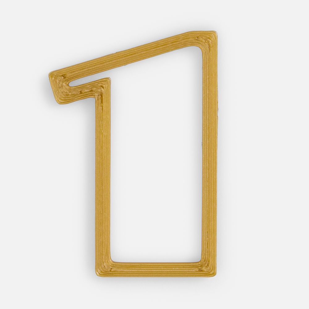 Подвеска Symbol, 3D-печать на заказ, цифра 1-0