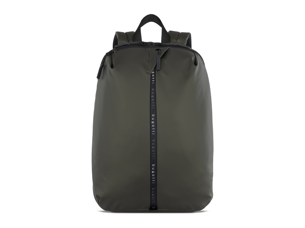 Рюкзак BUGATTI Blanc 15'', оливковый, тарпаулин/полиэстер, 32х15,5х45 см-1