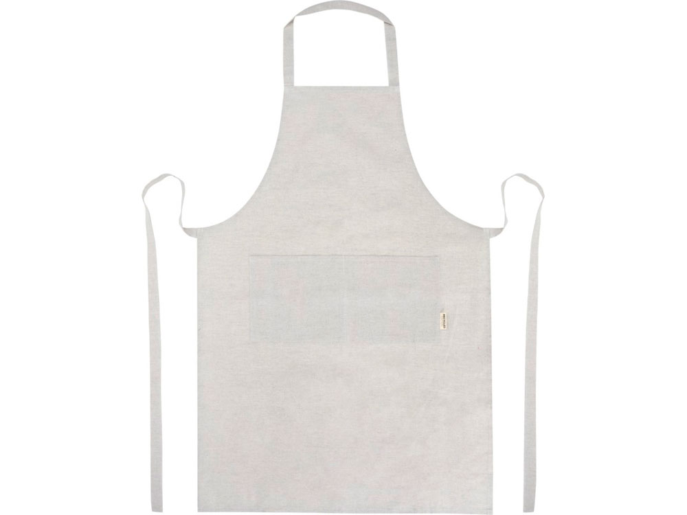 Pheebs 200 g/m2 recycled cotton apron, серый яркий-1