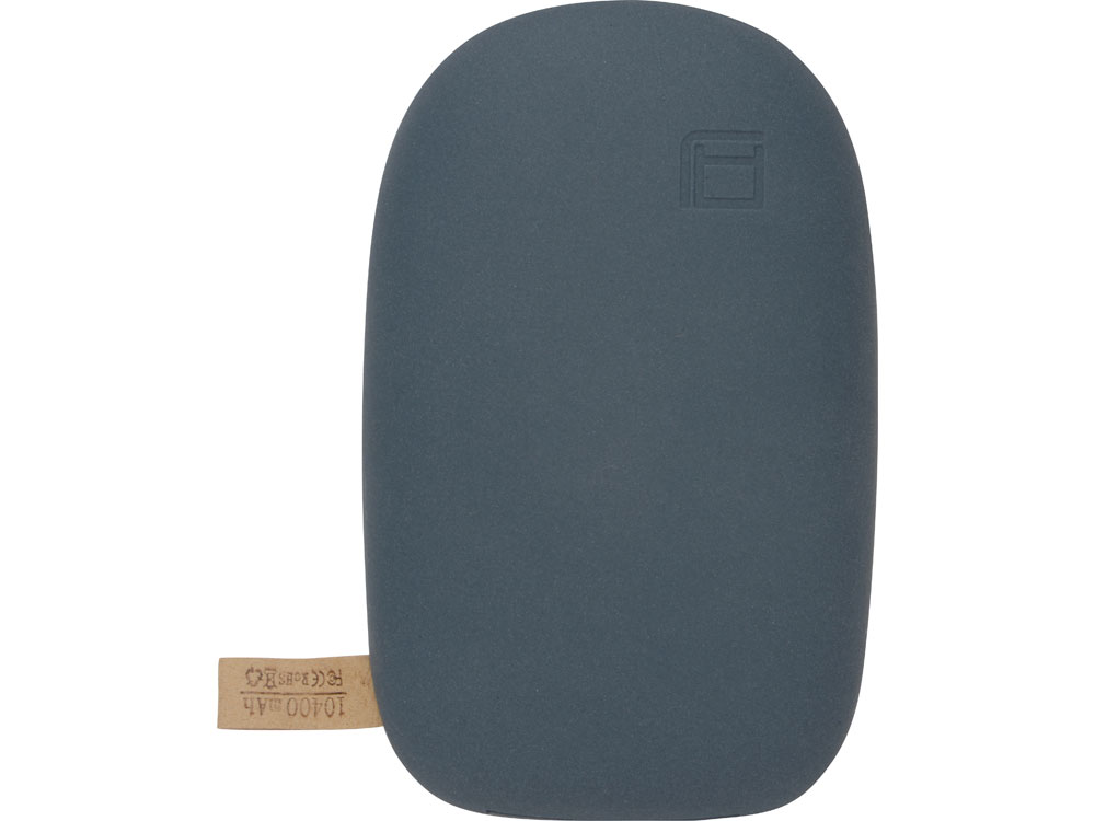 Внешний аккумулятор в форме камня Stone, 10400 mAh, темно-серый-3