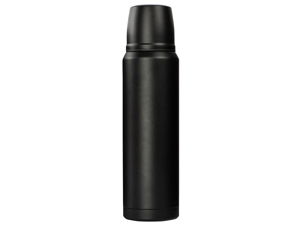 Термос с чашей и двойными медными стенками Stern, 1 л, черный-4