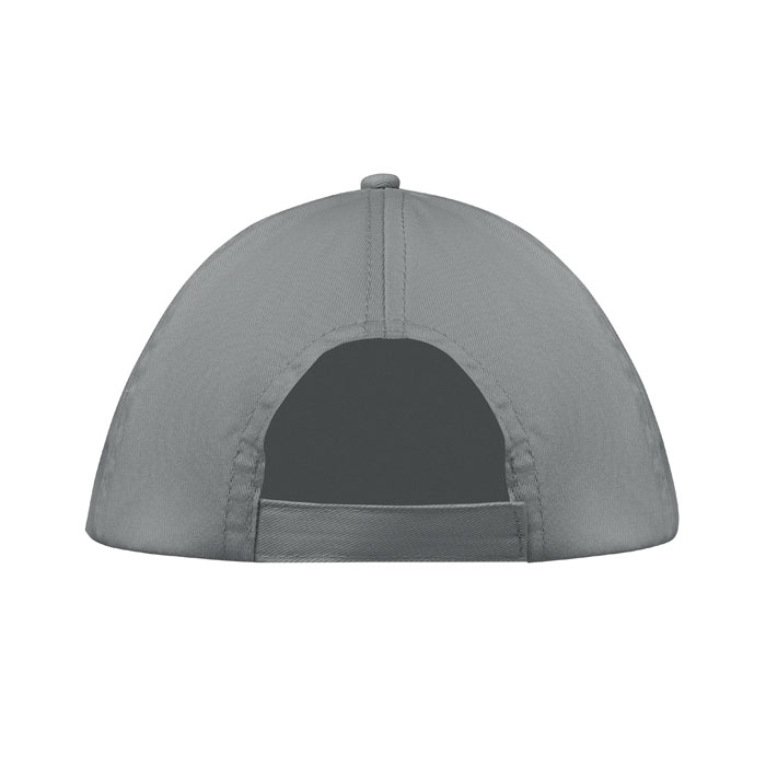 5 panel baseball cap, серый-1