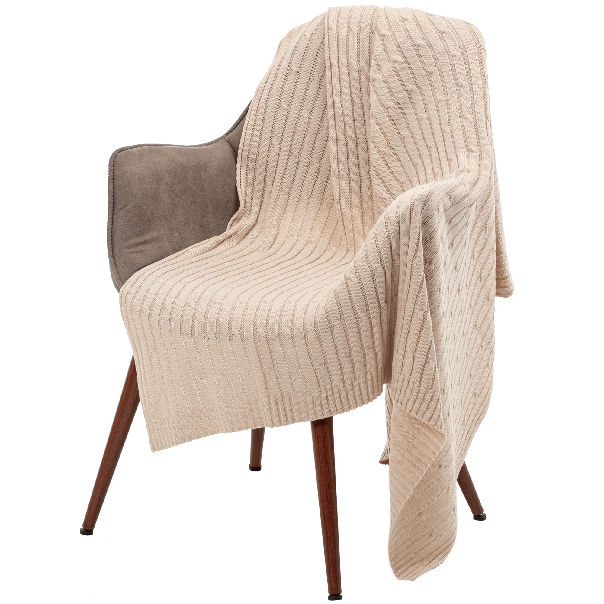 Подарочный набор "Цвет пиона" с керамикой и пледом-6