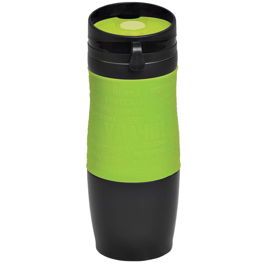 Термокружка вакуумная "УДАЧА"
, черный, зеленый-1