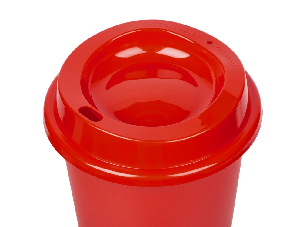 Стакан-тамблер SipGo, 400мл, красный 185С-3