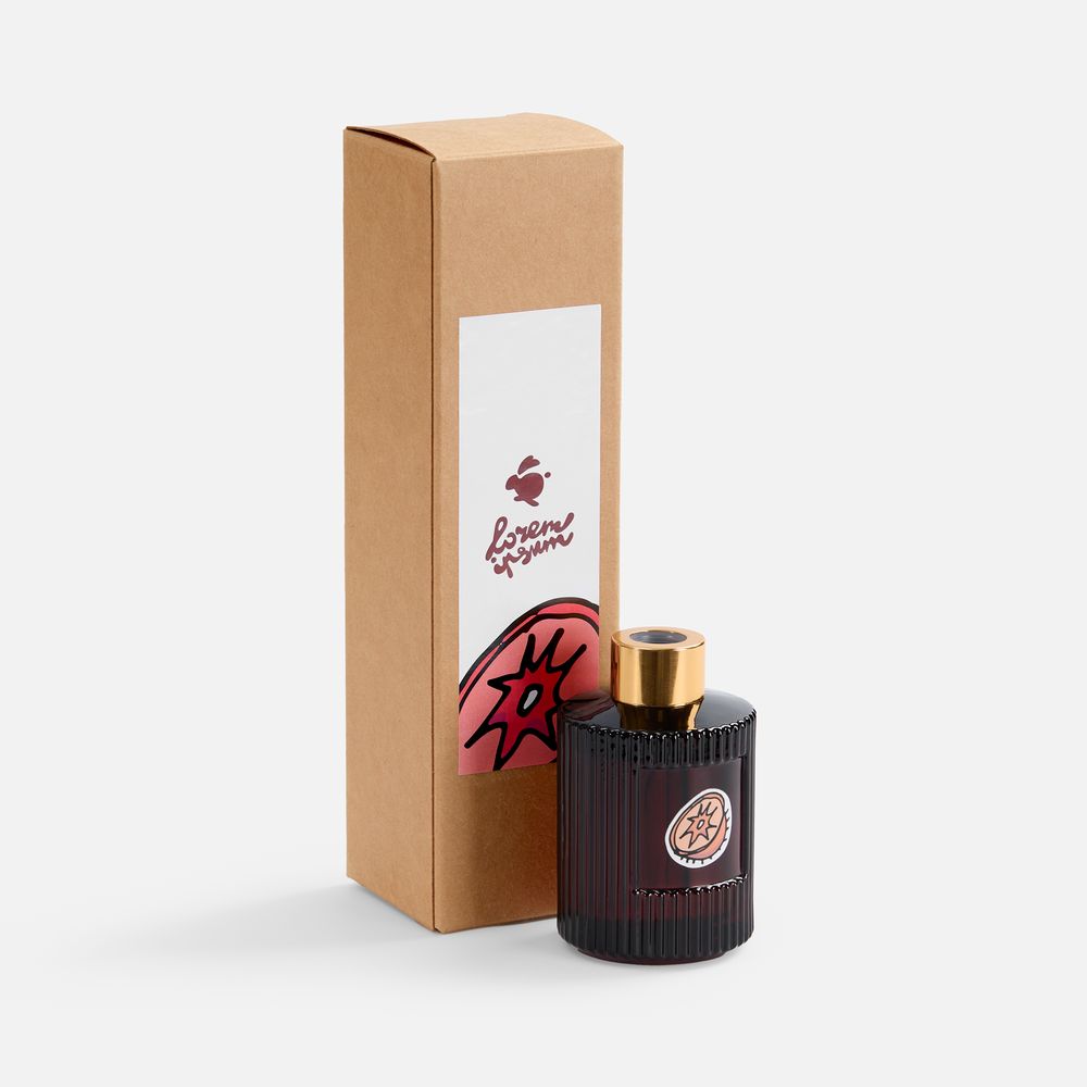 Диффузор ароматический Fragnola, грейпфрут и ветивер, бордовый-5