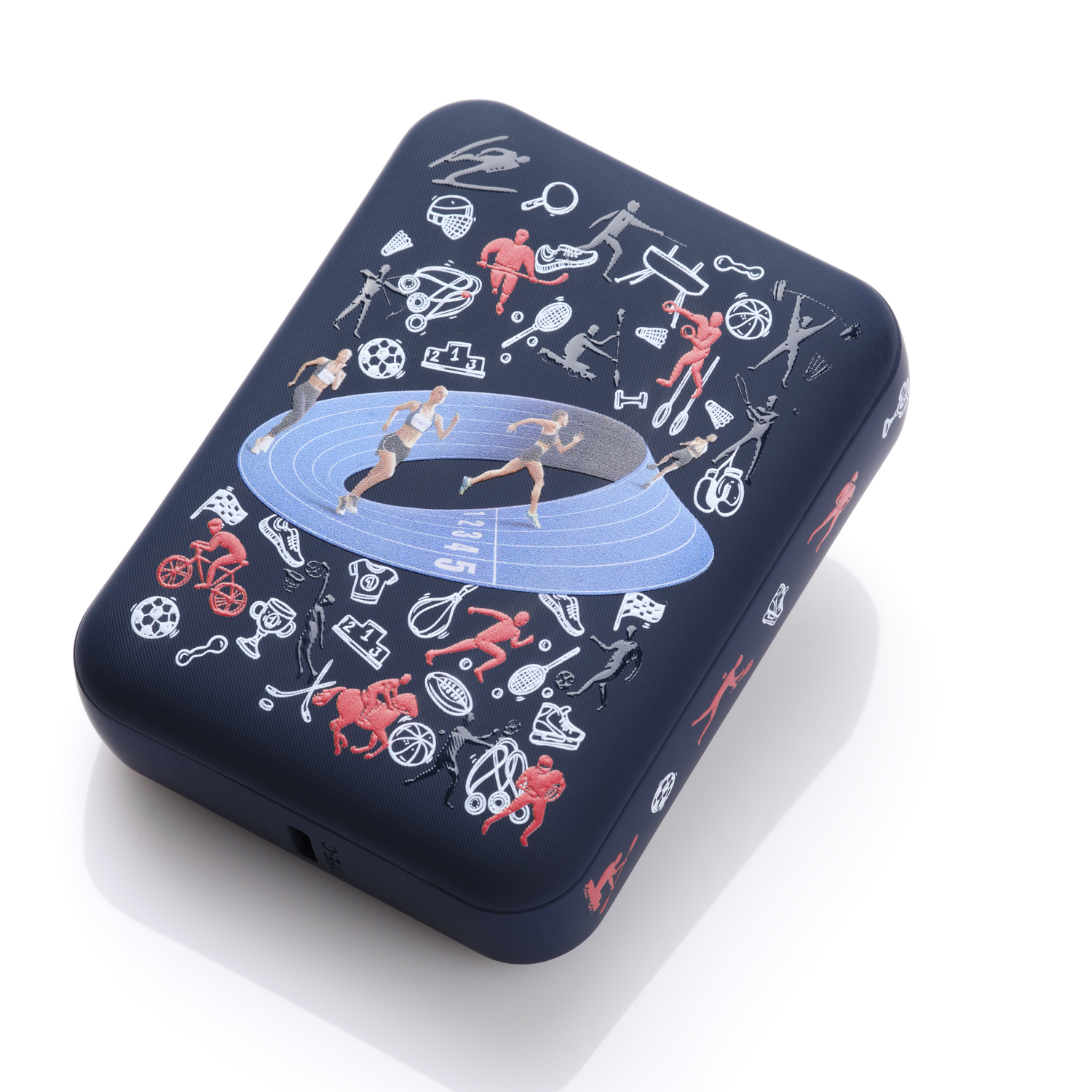 Внешний аккумулятор с функцией быстрой зарядки Formula 10000 mAh, синий-7