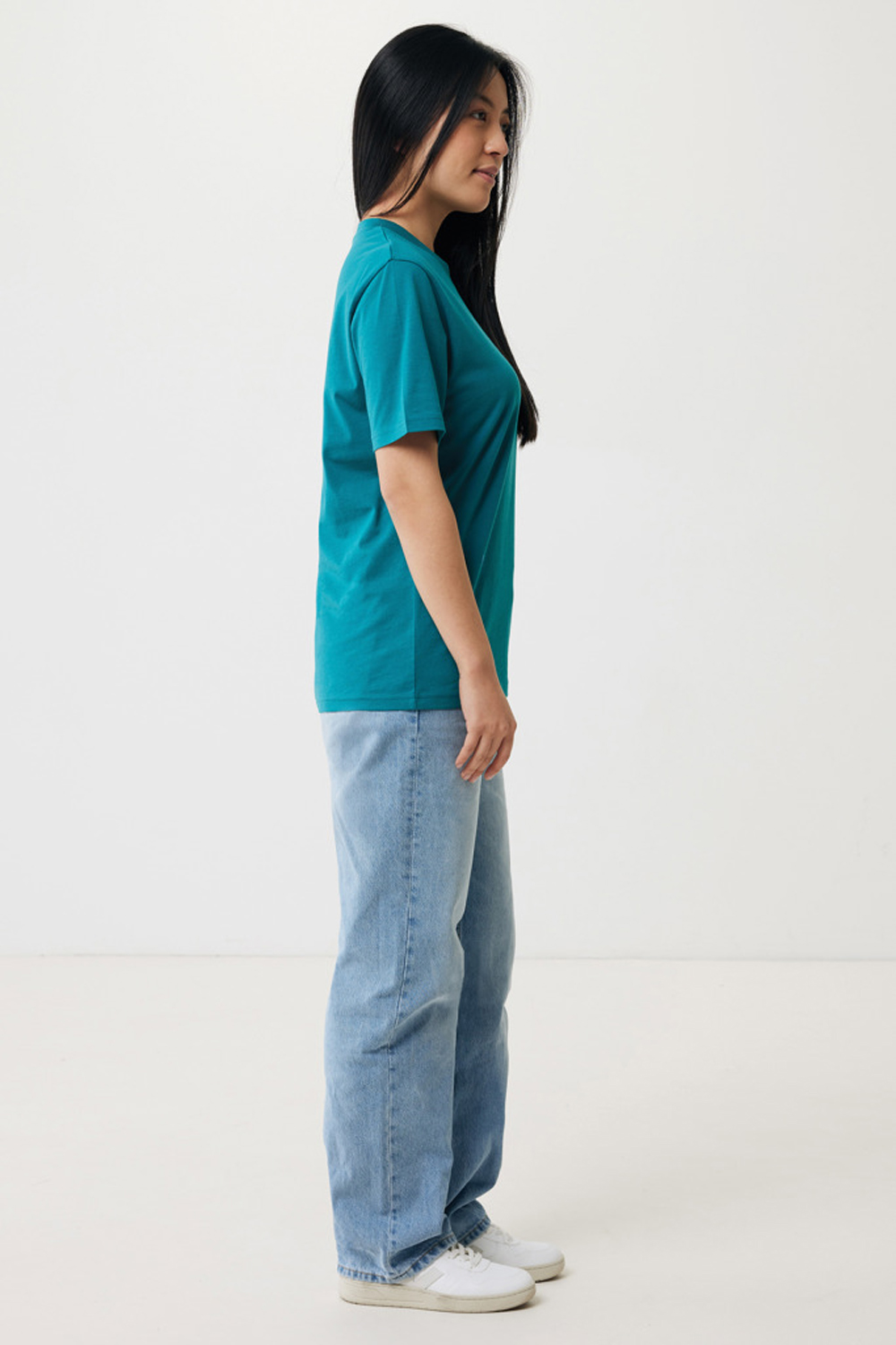 Футболка Iqoniq Sierra из переработанного хлопка, унисекс, 160 г/м²-7