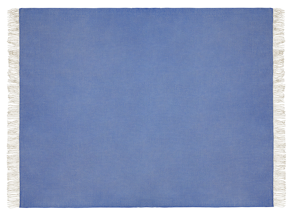 Акриловый плед Dapple 160x210 см, синий-2