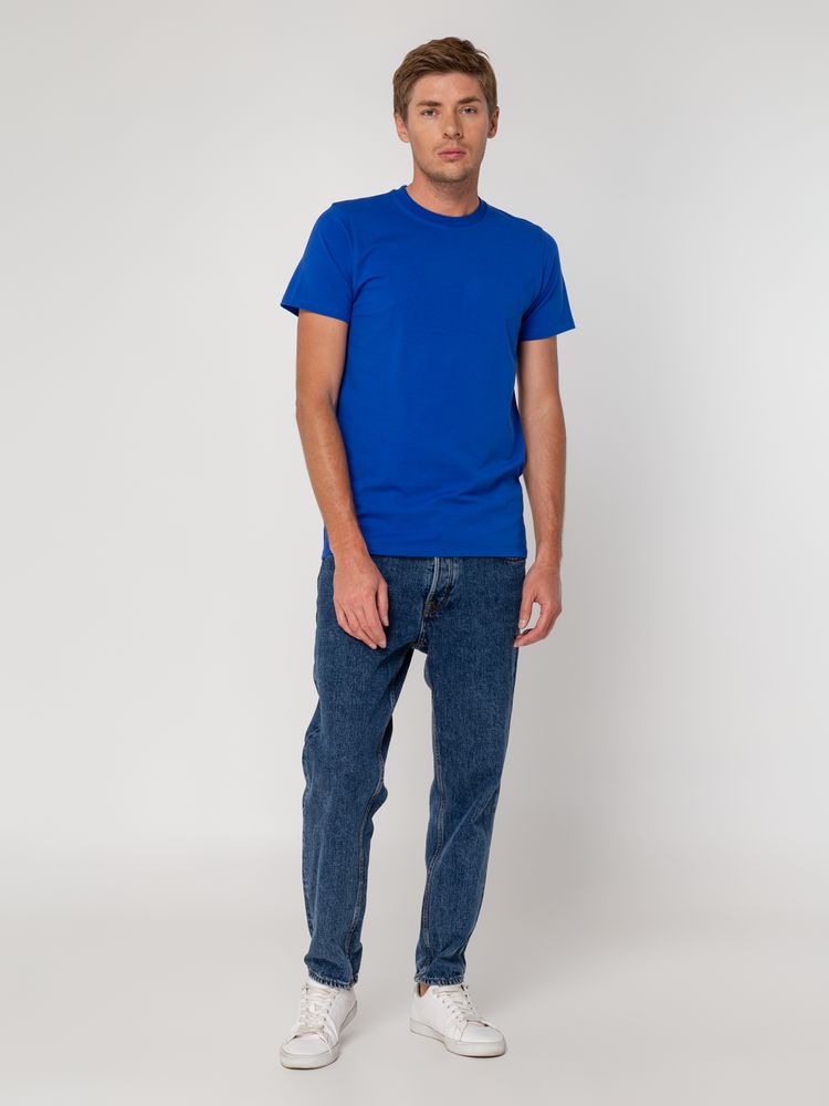 Футболка мужская T-bolka Stretch, ярко-синяя-4