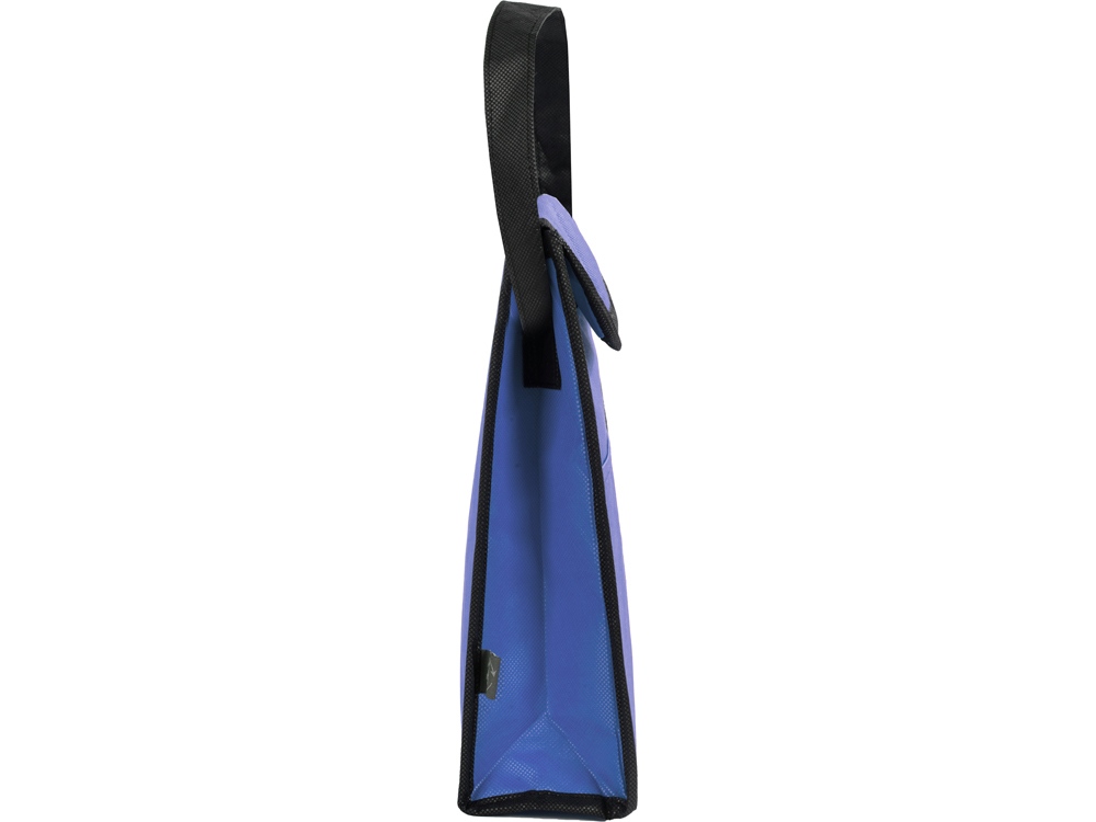 Сумка-холодильник Reviver на липучке из нетканого переработанного материала, синий-5