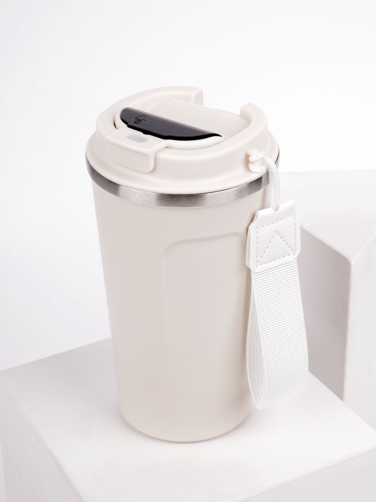 Смарт-стакан с заменяемой батареей tellMug, ver.2, молочно-белый-6