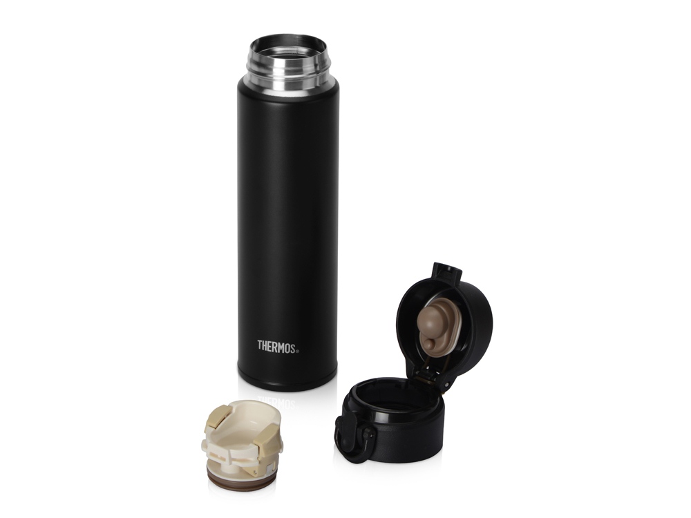 Термос из нерж. стали тм THERMOS JNI-402 ALB SS Vac. Insulated Flask,400ml, черный-2