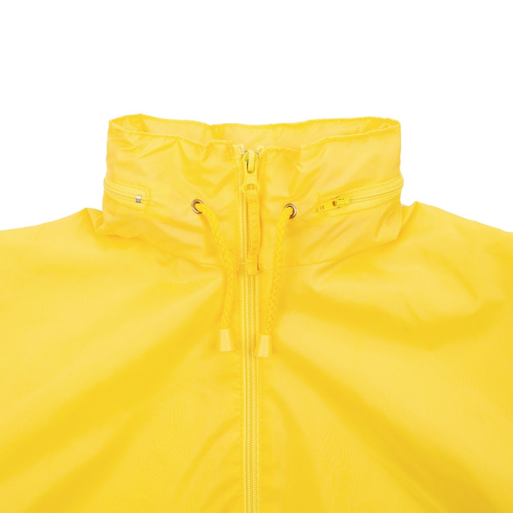 Ветровка из нейлона Surf 210, желтая-4