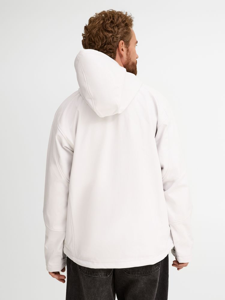 Куртка мужская с капюшоном Replay Men 340, белая-4