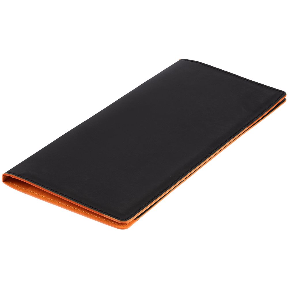 Дорожный органайзер Multimo, черный с оранжевым-2