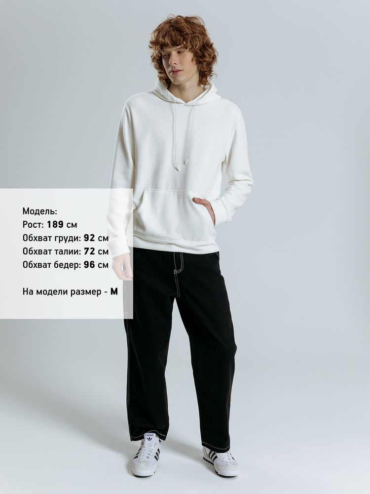 Худи унисекс Prima Vista, белое-4