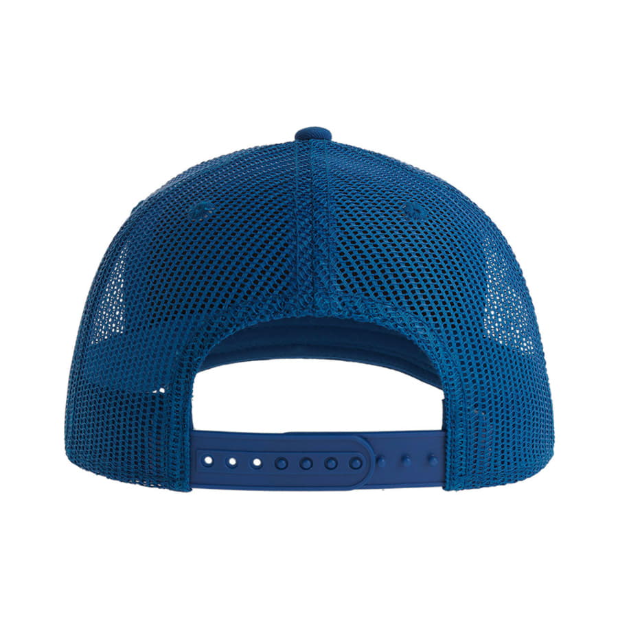 Бейсболка SONIC, 6 клиньев, пластиковая застежка, ярко-синий-5