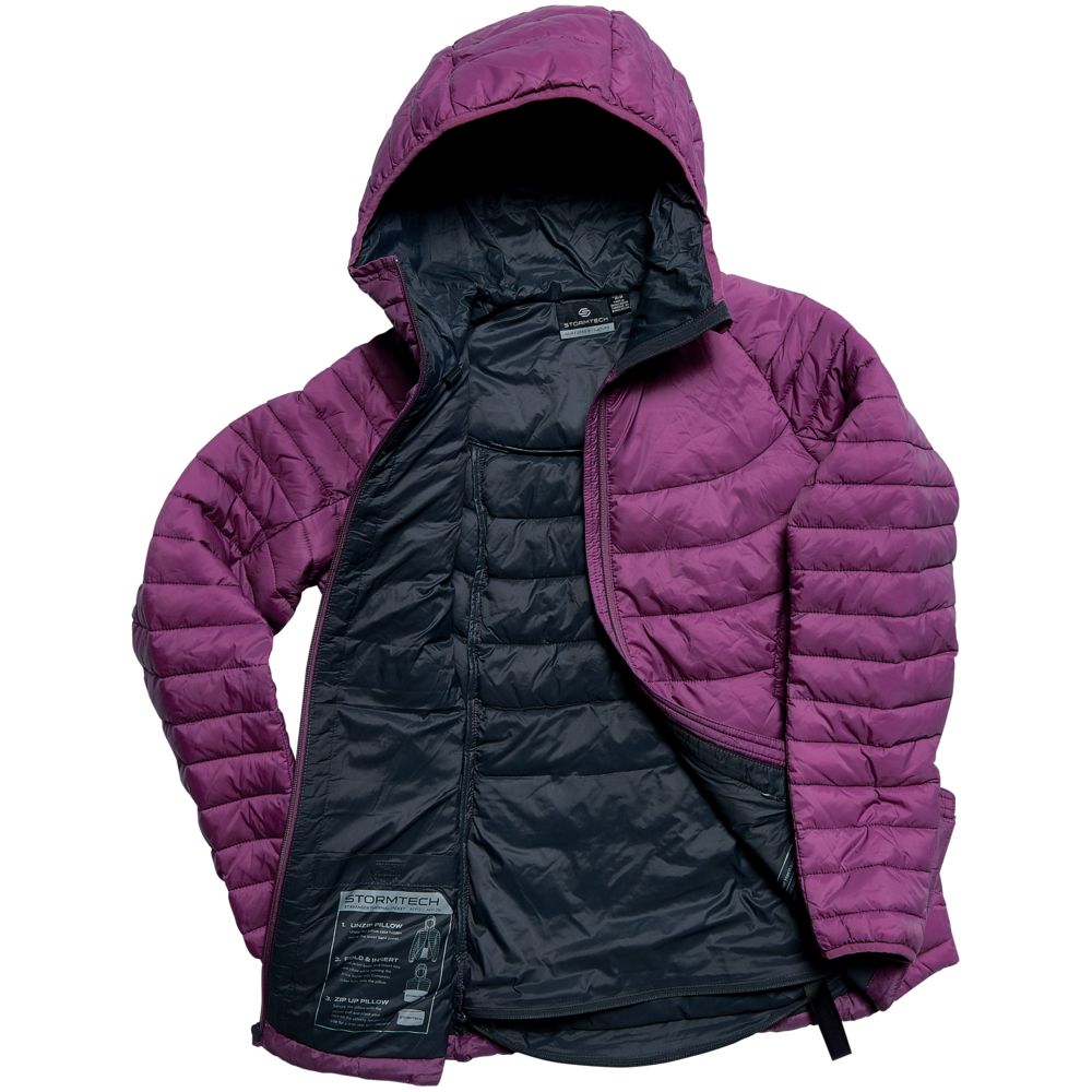 Куртка компактная женская Stavanger, темно-синяя-4