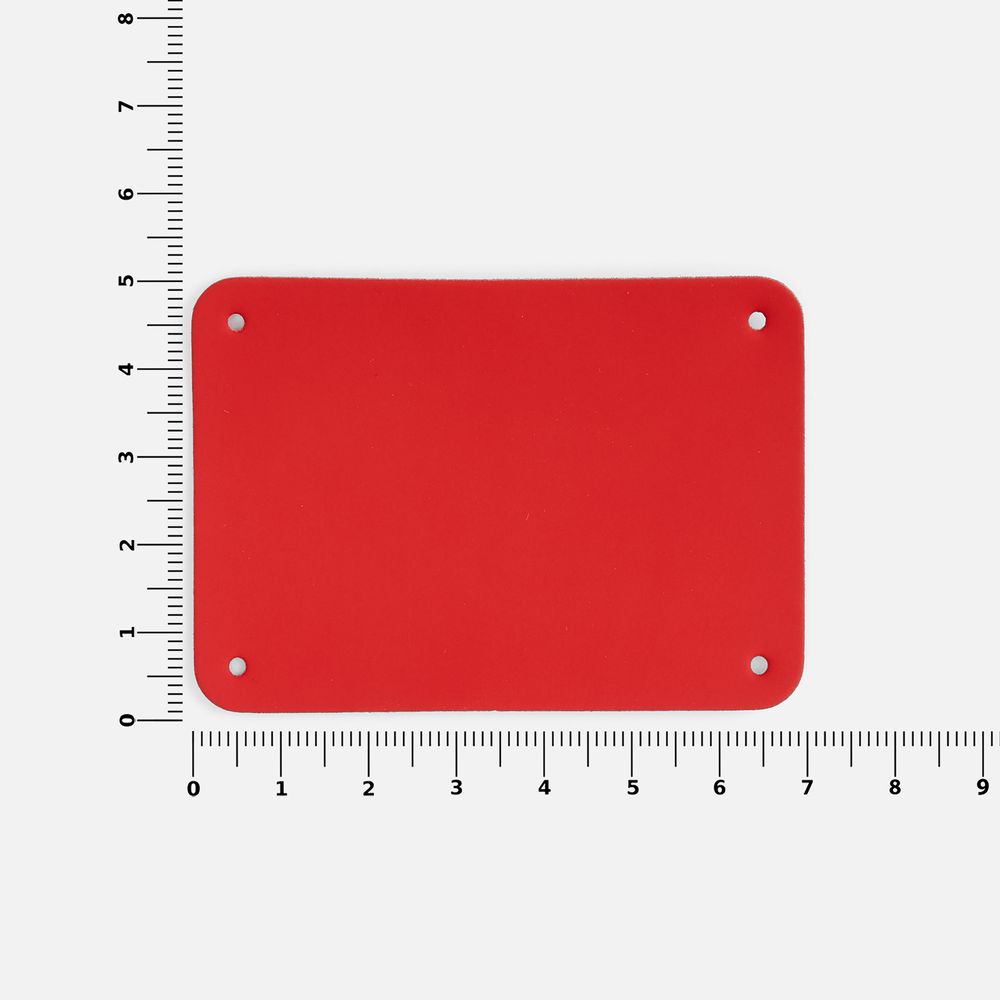 Лейбл Eta Soft Touch, XL, красный-1