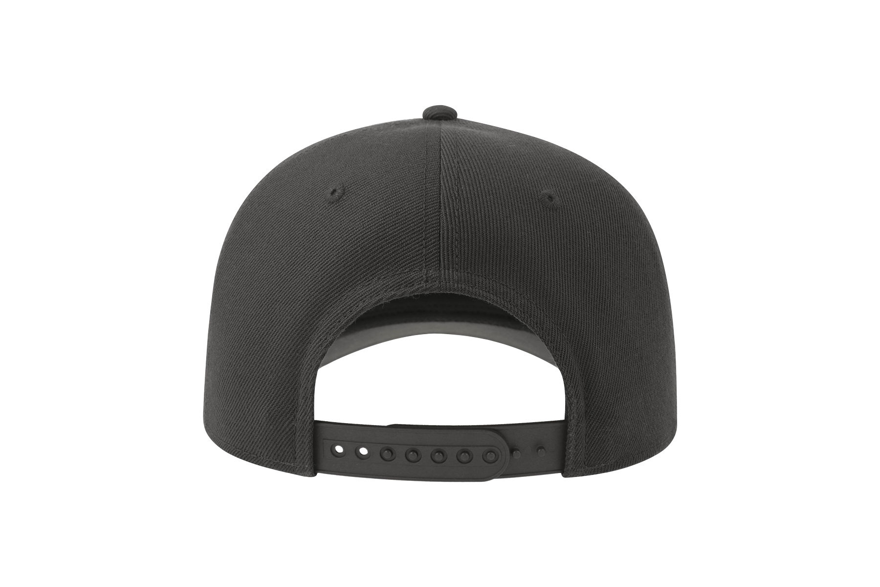 Бейсболка BEAT-S, 6 клиньев, пластиковая застежка, темно-серый-4