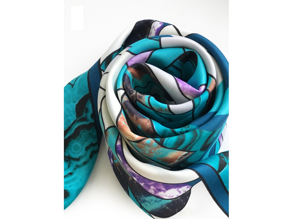 Платок Каменный Цветок-1