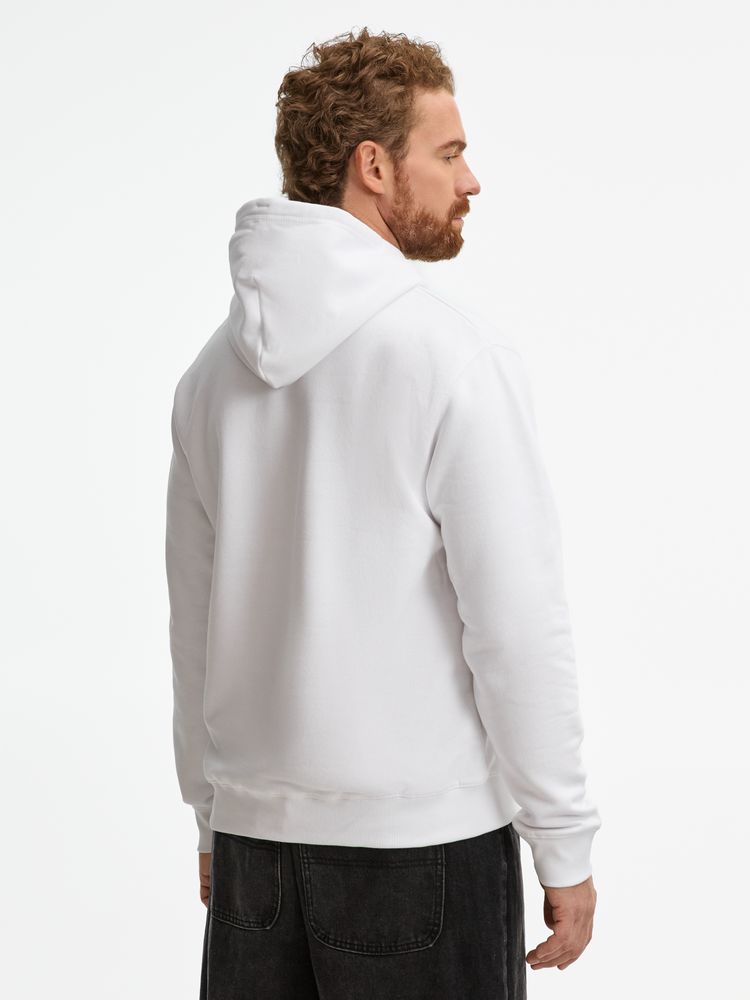 Толстовка унисекс Spencer, белая-6