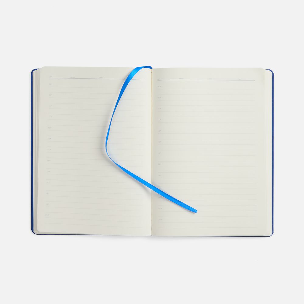 Ежедневник Urban Metal, недатированный, ярко-синий-3