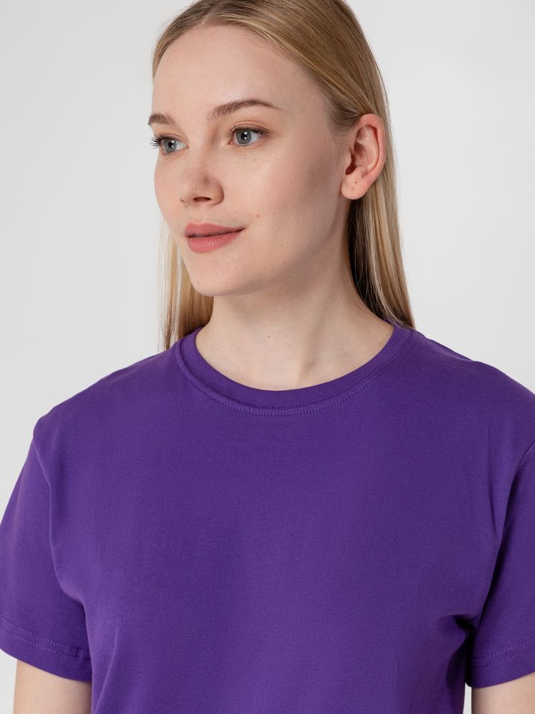 Футболка унисекс T-Bolka 160, фиолетовая-4