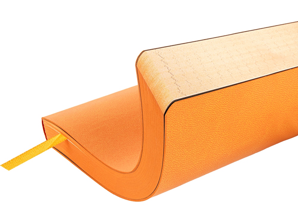 Ежедневник недатированный А5 Megapolis Color Flex, оранжевый-6