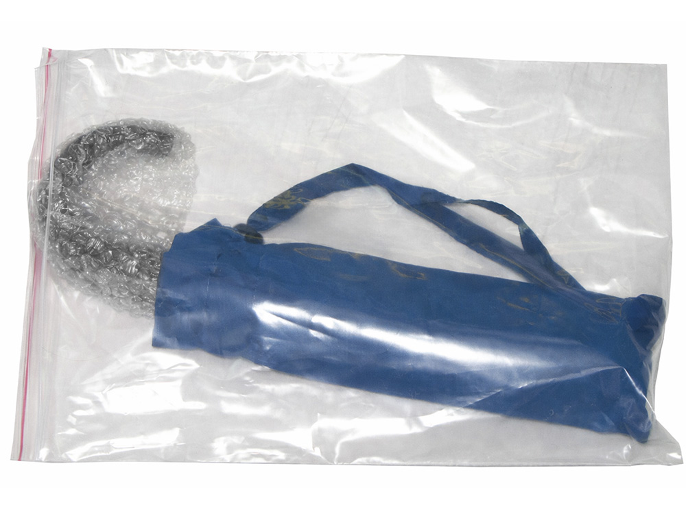 Складной зонт полуавтоматический, синий-9