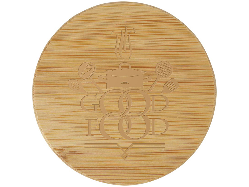 Чайник Zen с ситечком и бамбуковой крышкой - Прозрачный-3