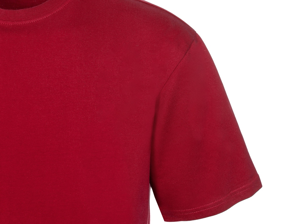 Футболка из френч терри Warsaw унисекс 220гр, красный-11