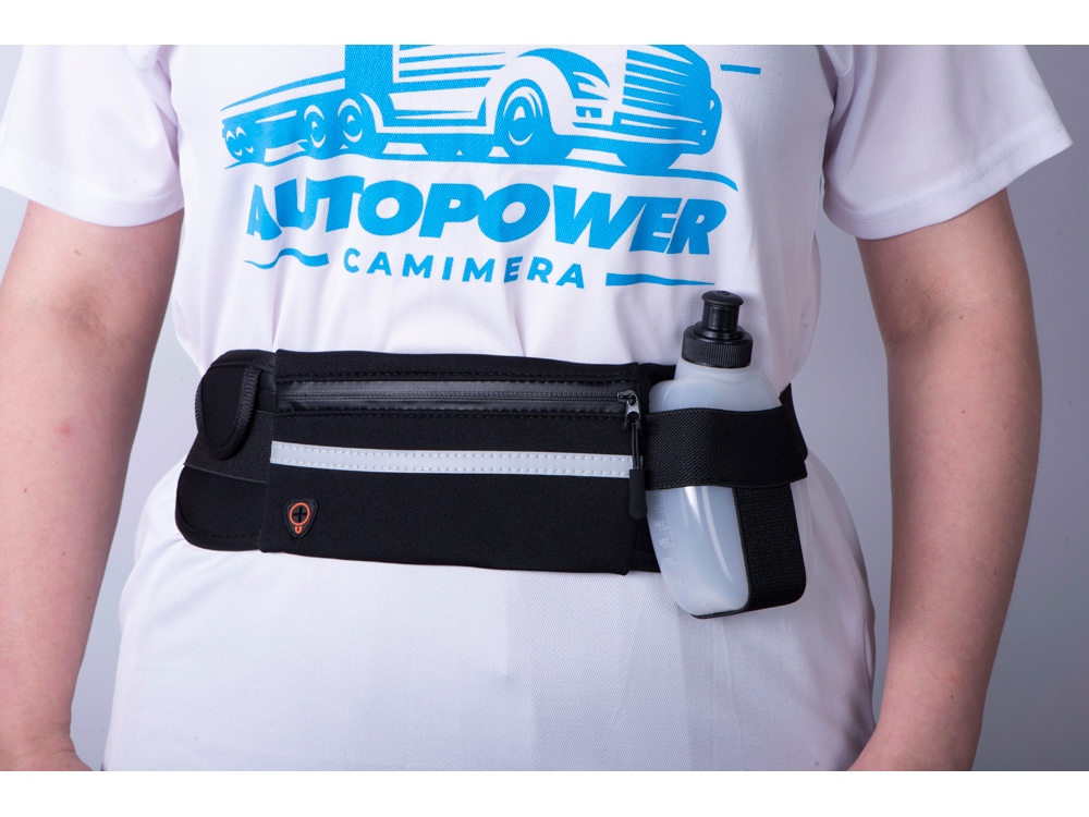 Спортивная сумка для бега с бутылкой 270ml Marathon, черный-13