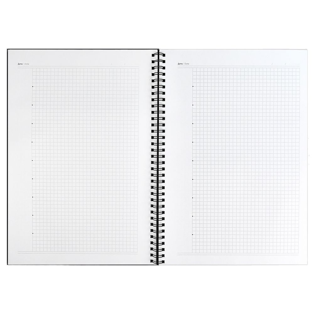 Ежедневник Notera Maxi, недатированный, серый-5