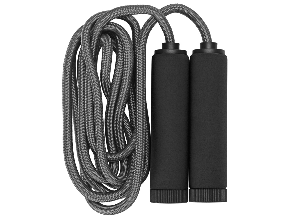 Набор для фитнеса Balance с лентой и скакалками, черный-1