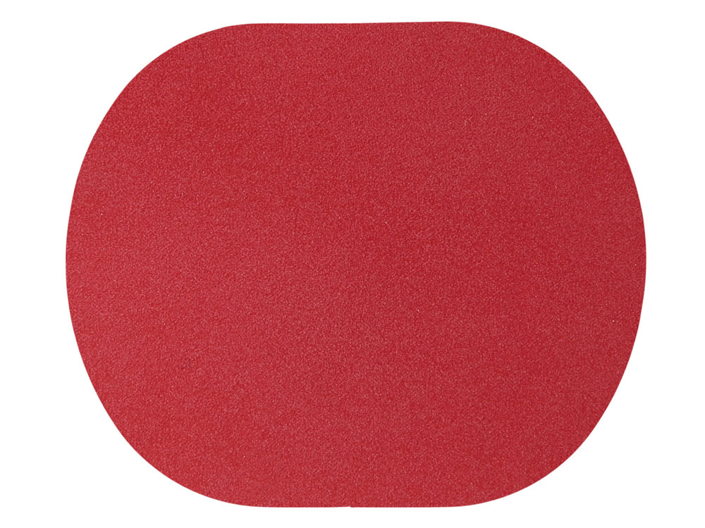 ПАТЧ ОВАЛ nubuk (красный) 6,0 х 5,0 см-0