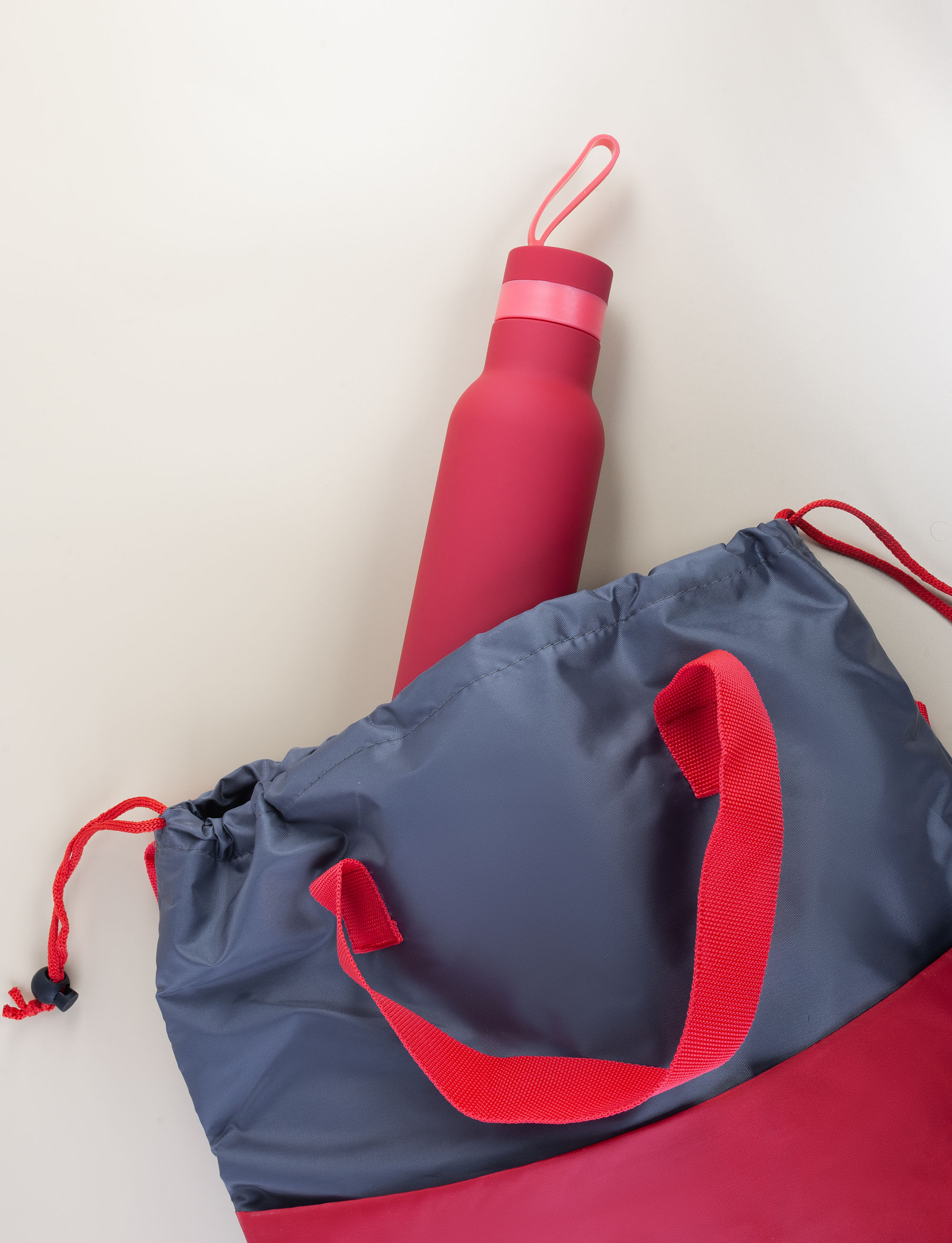 Бутылка для воды "Фитнес" 700 мл, покрытие soft touch-6