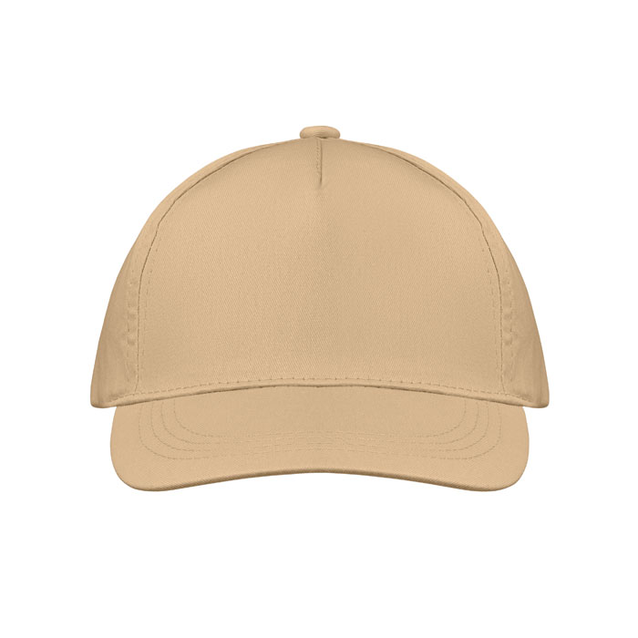 5 panel baseball cap, слоновая кость-4