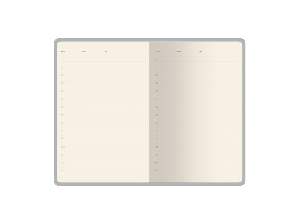 Ежедневник недатированный А5 Soho, черный-9