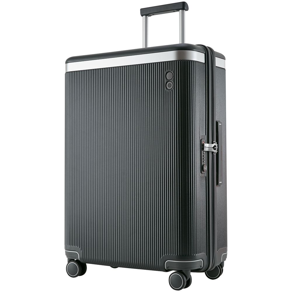 Чемодан Dynasty L, темно-серый-0