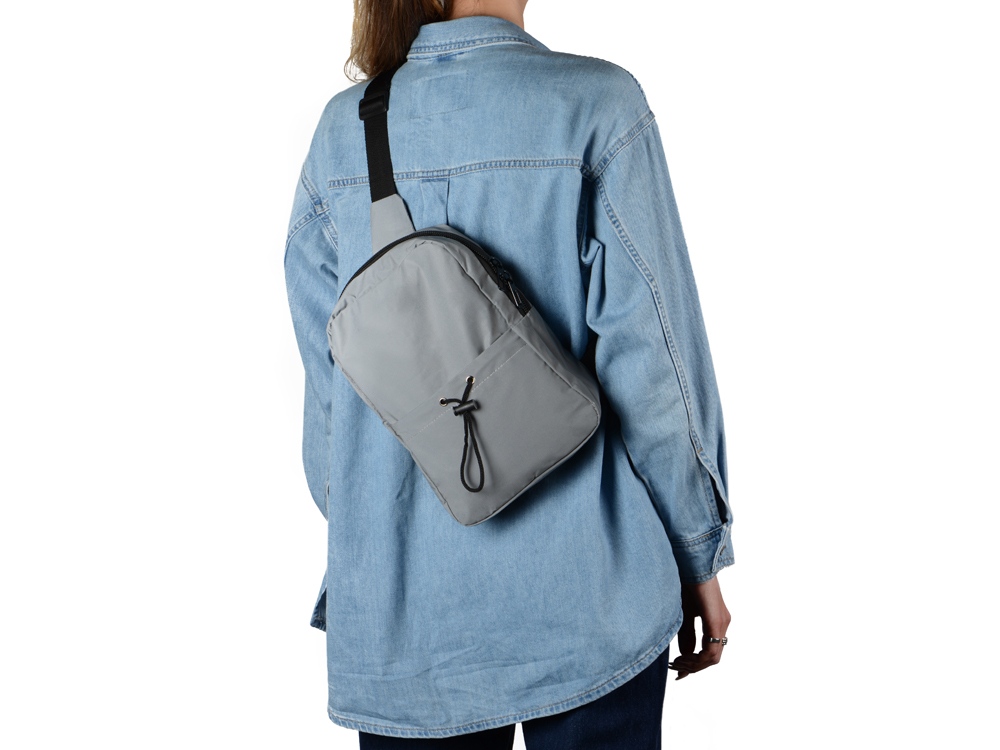 Светоотражающая сумка на одно плечо Reflector на одно плечо-4