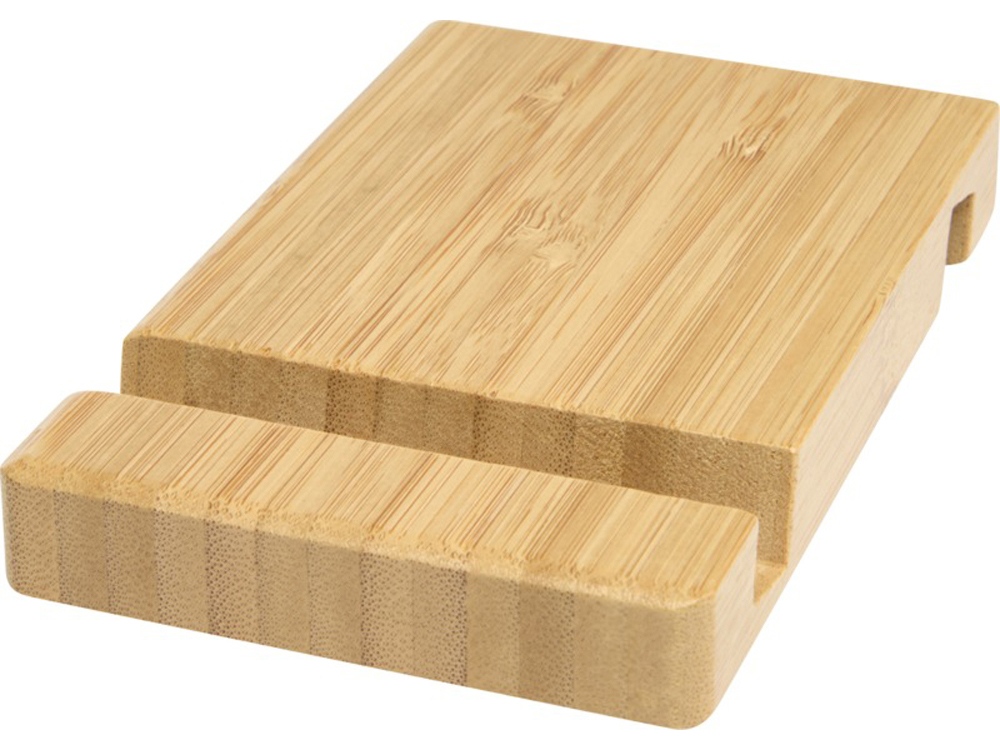 Bubup бамбуковая 2-угольная подставка для планшета и телефона-2