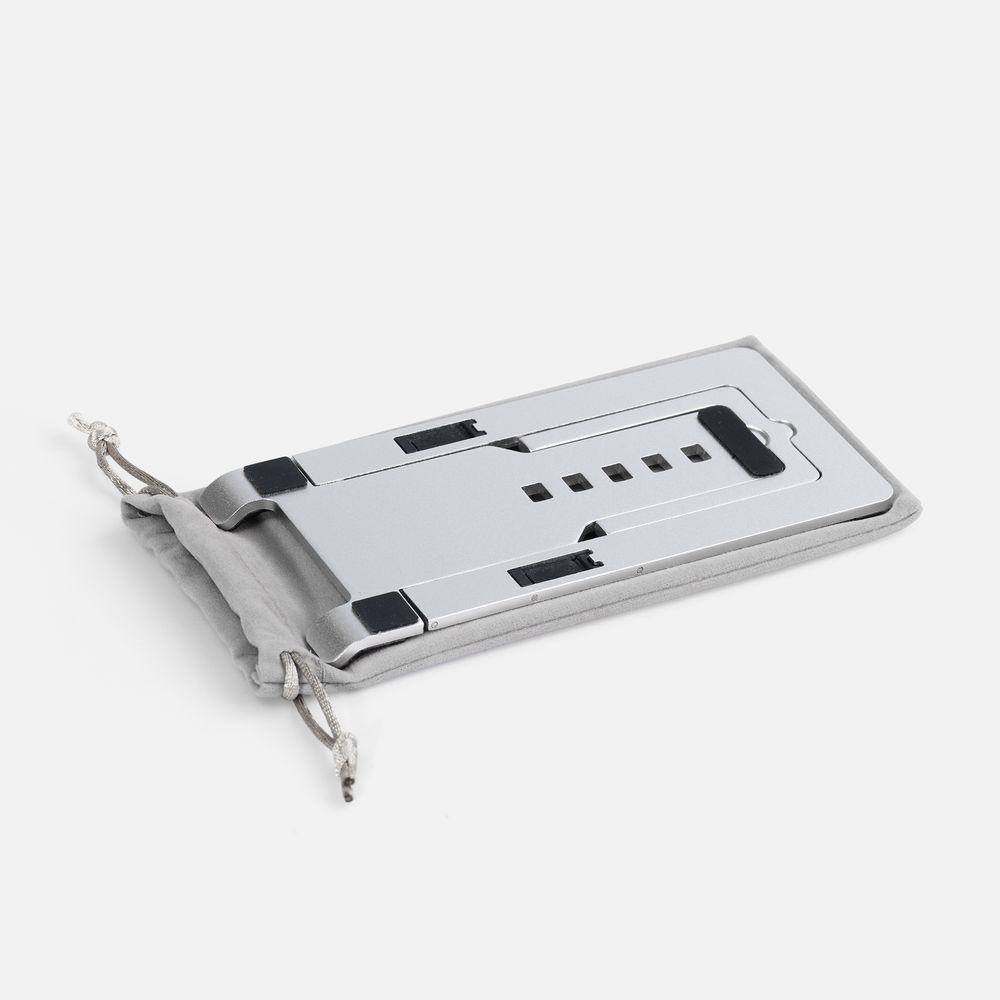 Подставка для смартфона Tactic, серебристая-6