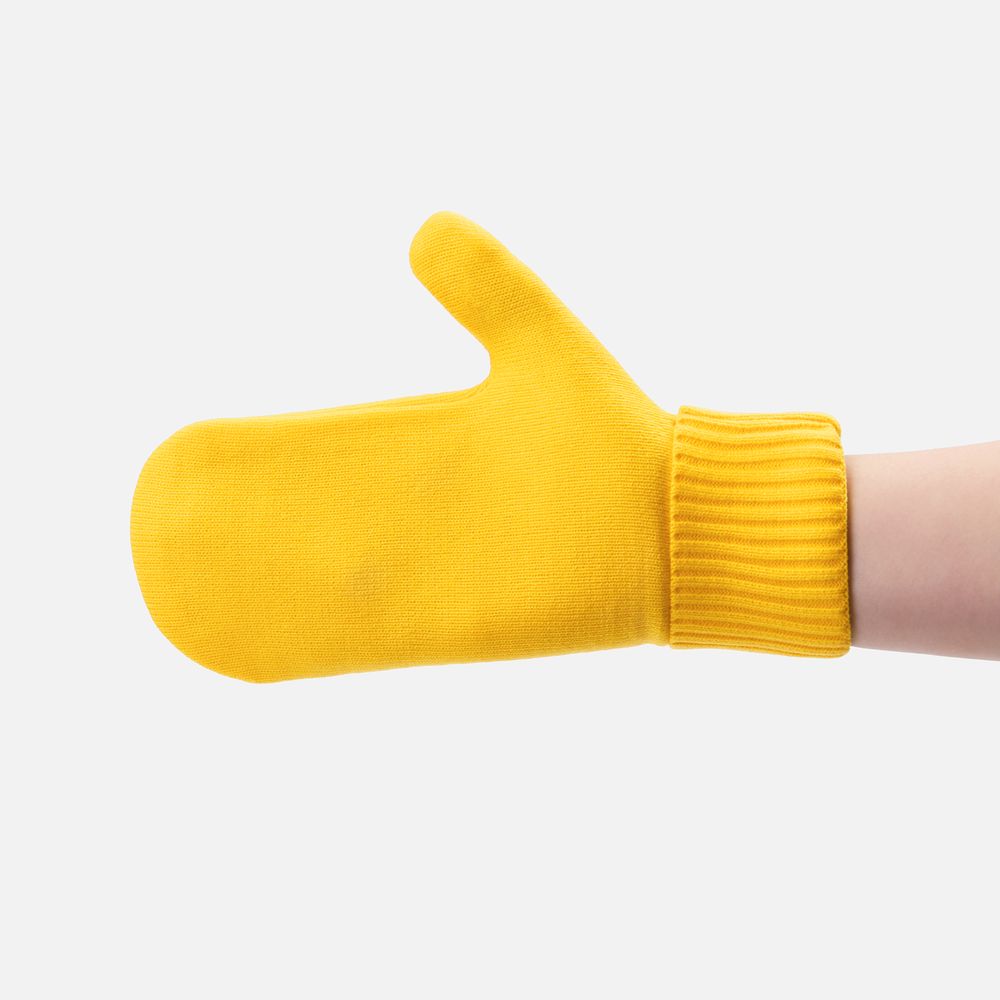 Варежки Yong, желтые-2