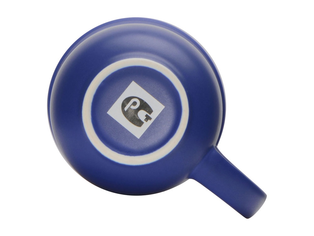 Матовая кружка Susan 380мл в цвете с двух сторон, синий-3