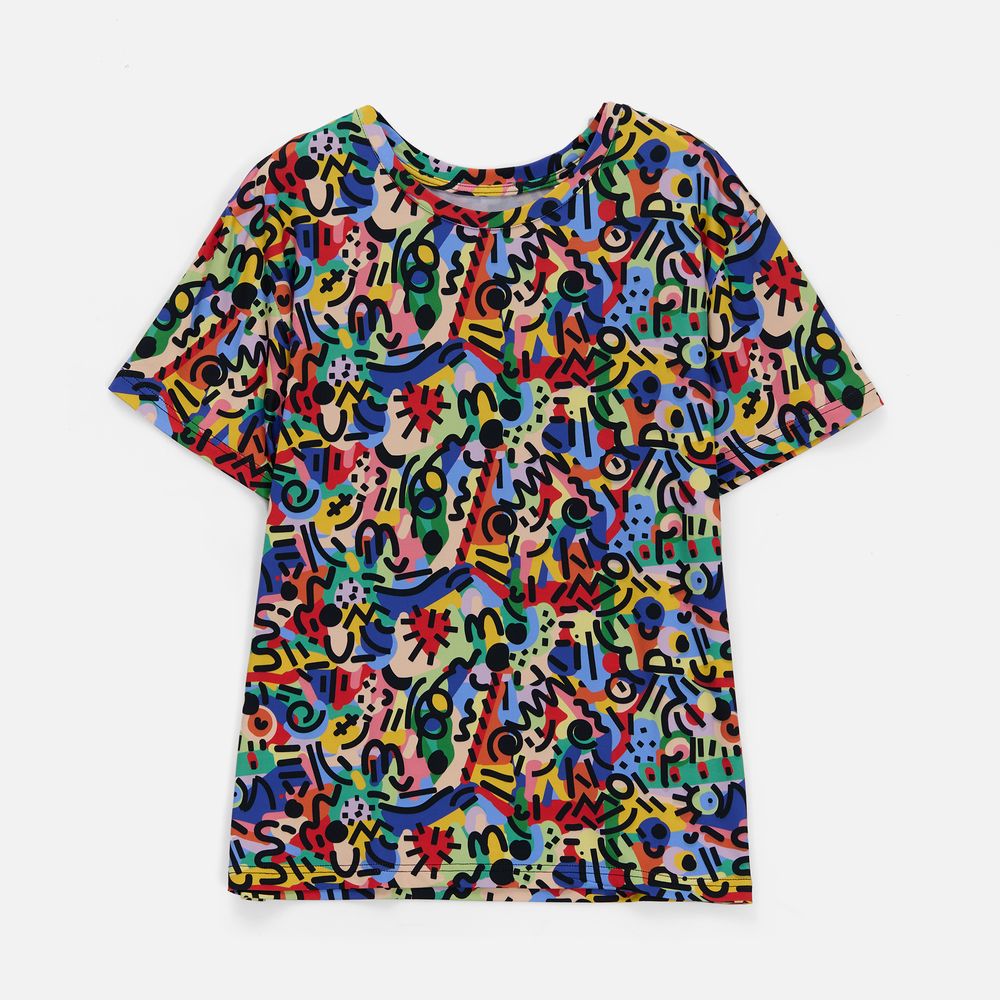 Футболка унисекс Senti с полной запечаткой на заказ-2