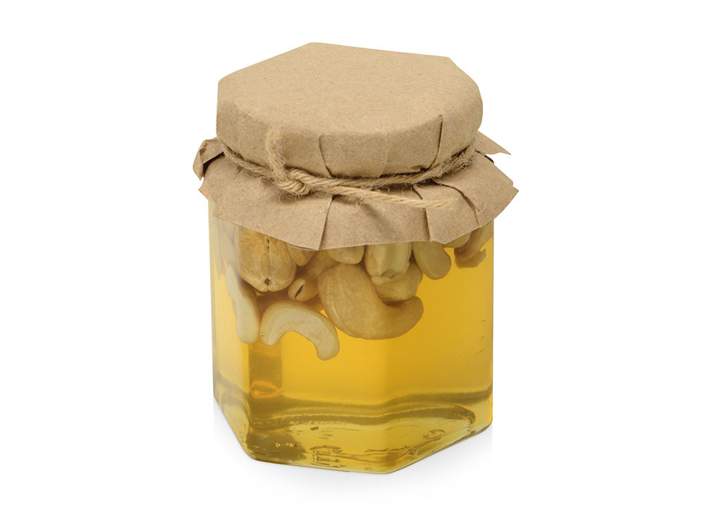 Сувенирный набор Мед с кешью 250 гр-0