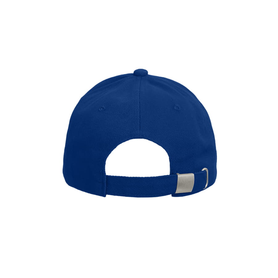 Бейсболка BOSTON, 5 клиньев, металлическая застежка, ярко-синий-4